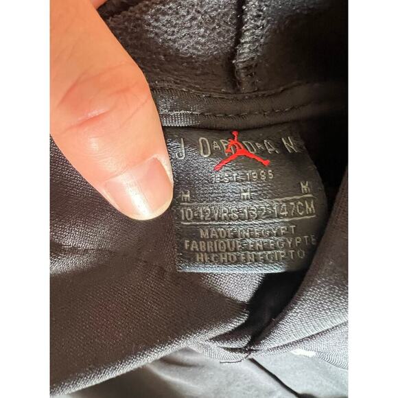 Boys Jordan Hoodie Lot, Medium 10/12, Black, White, Cotton / Dry Fit - Picture 13 of 14